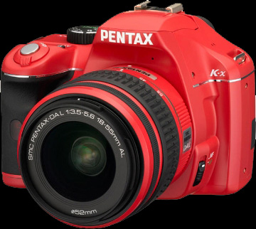 image of Pentax Kx in Red